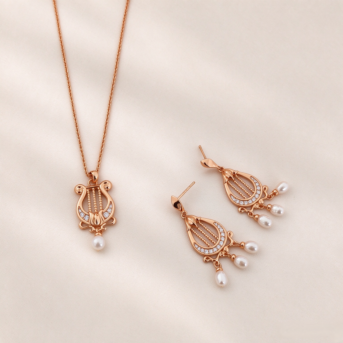 Harp Pearl Set