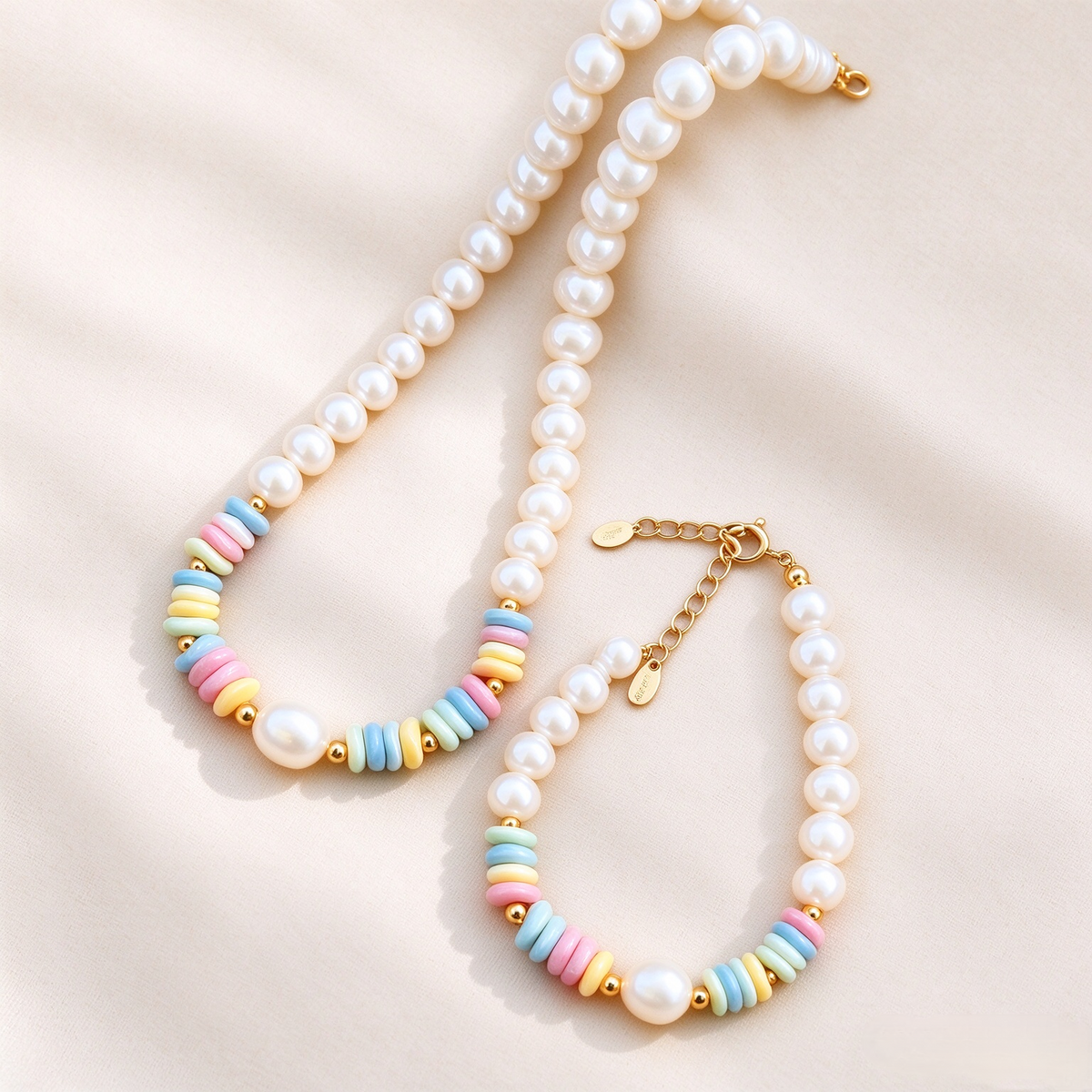 Chasing Rainbow Pearl Set