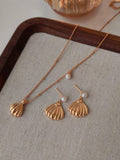 Tide Shell Pearl Jewelry Set