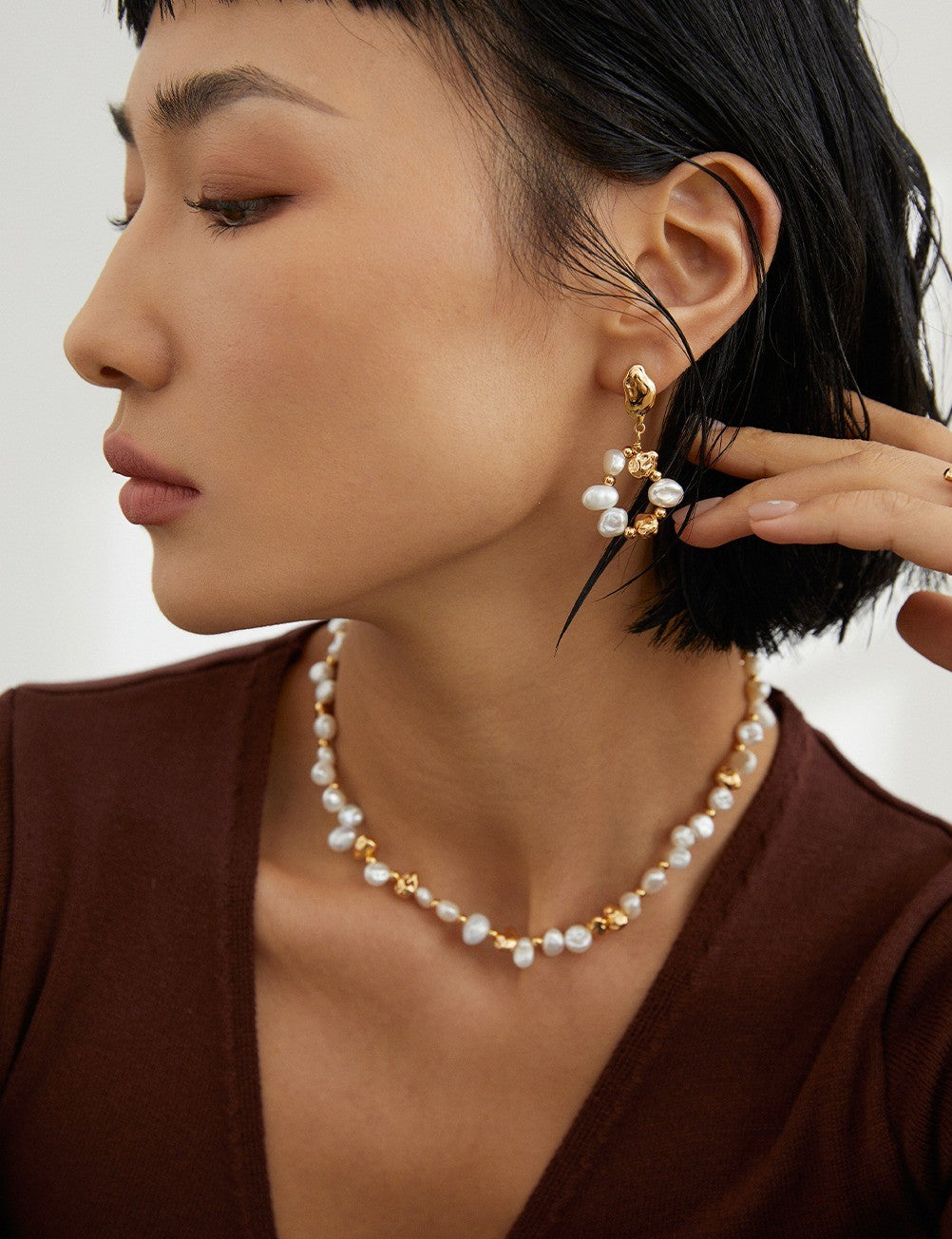 Sunshower Pearl Set