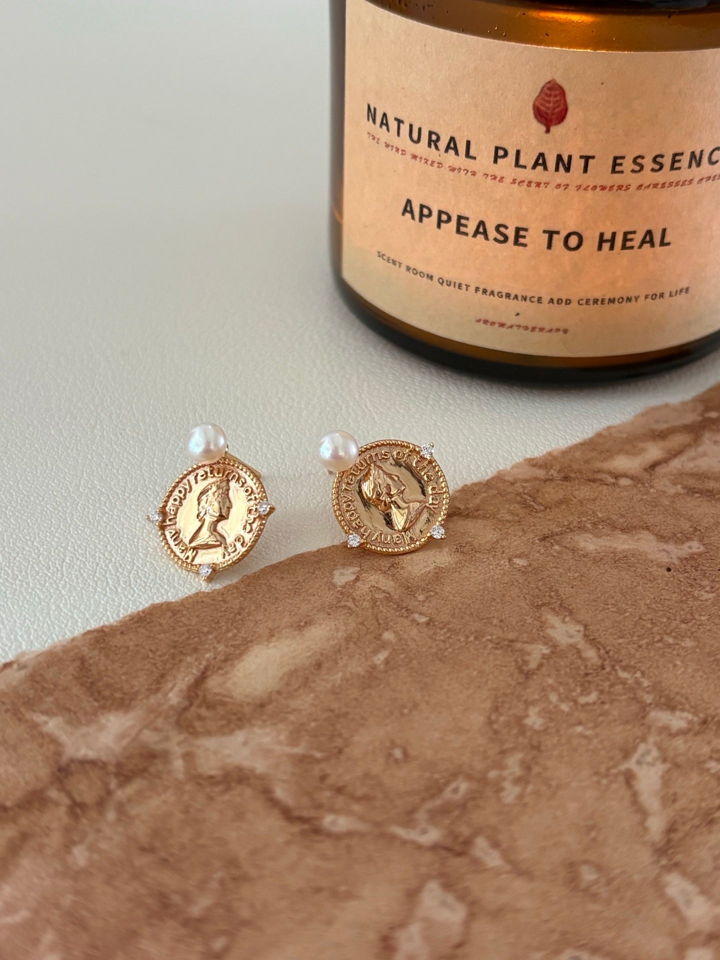 Heritage Pearl Medallion Set