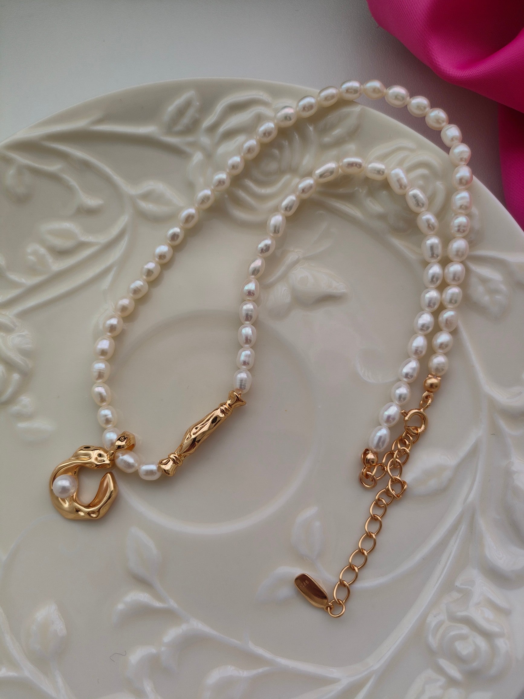 Great Wave Pearl Set