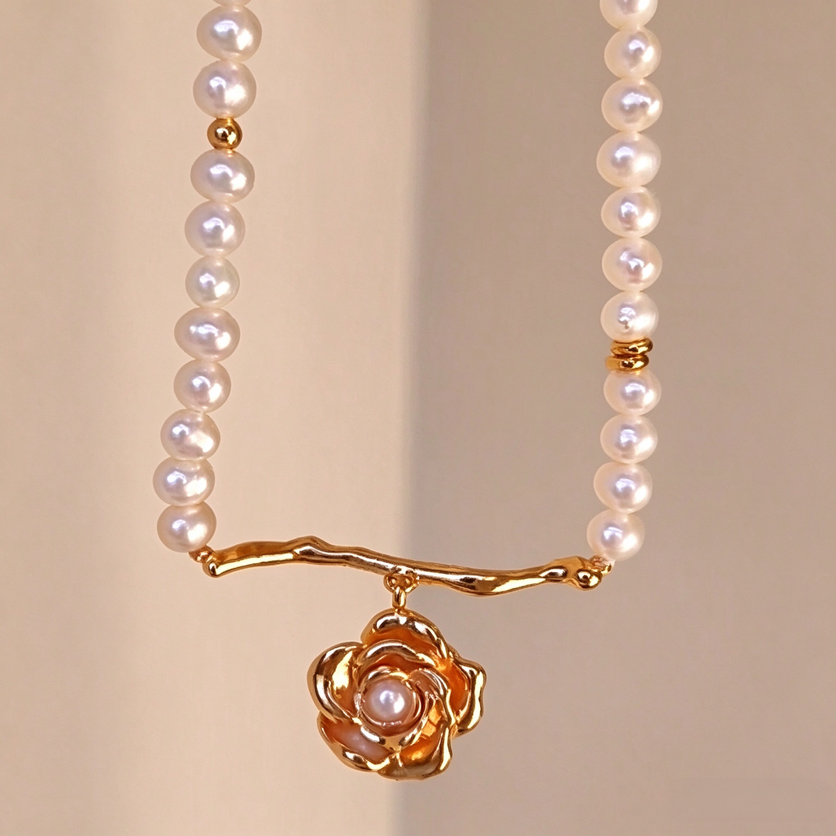 Rose Dew Pearl Set