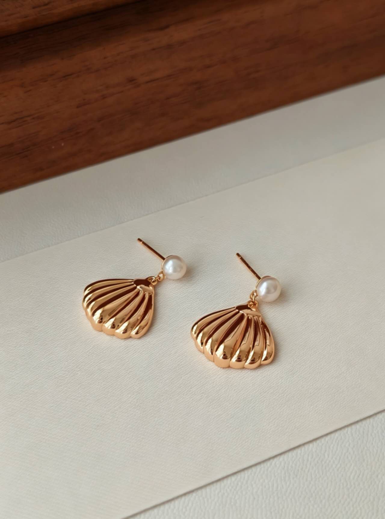 Tide Shell Pearl Jewelry Set