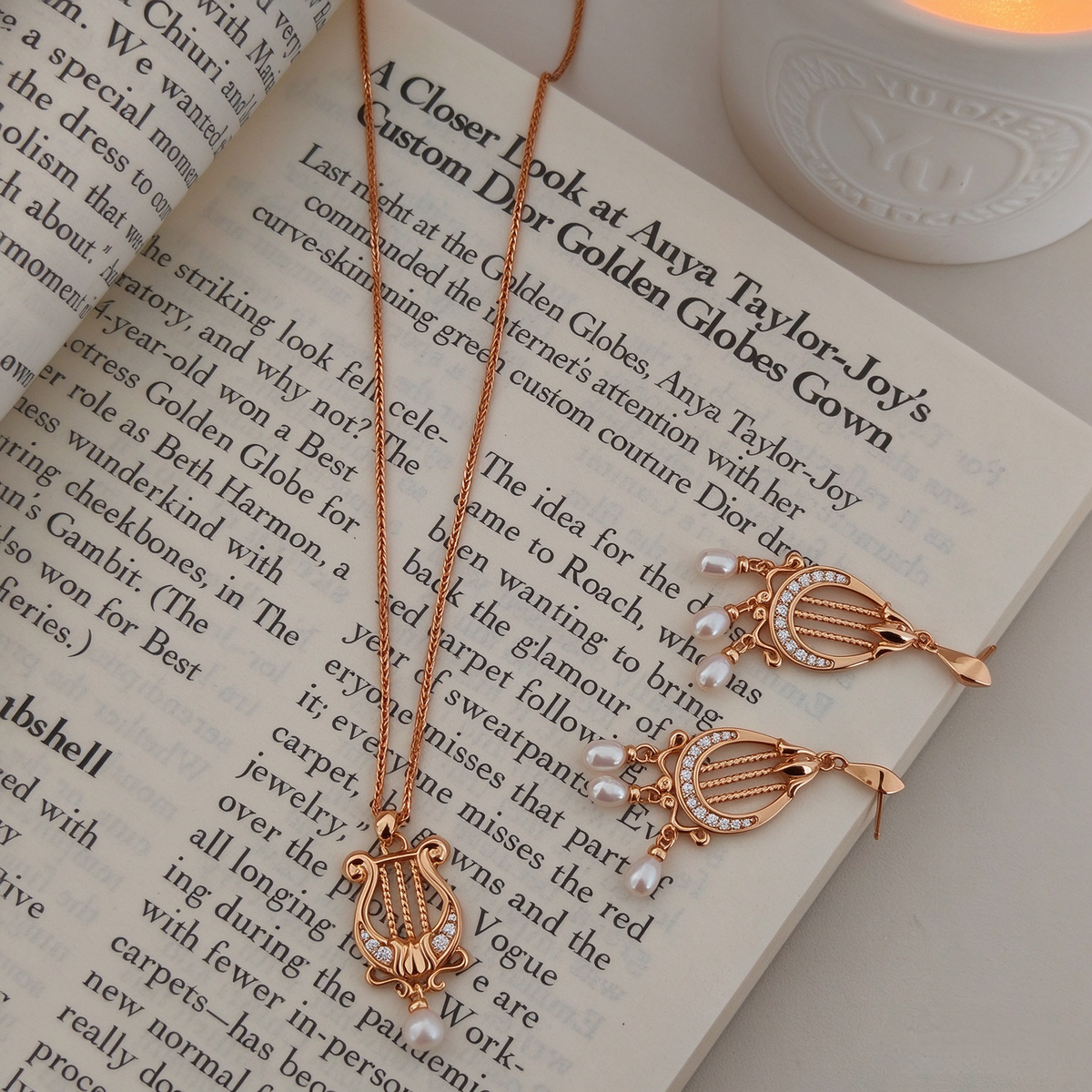 Harp Pearl Set