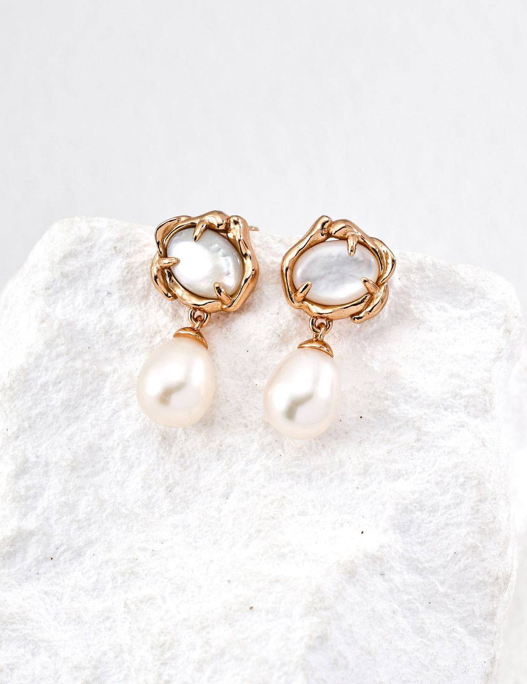 Moonlit Heart Pearl Set