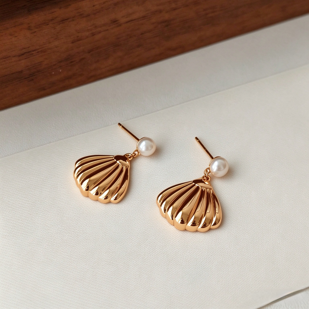 Tide Shell Pearl Set