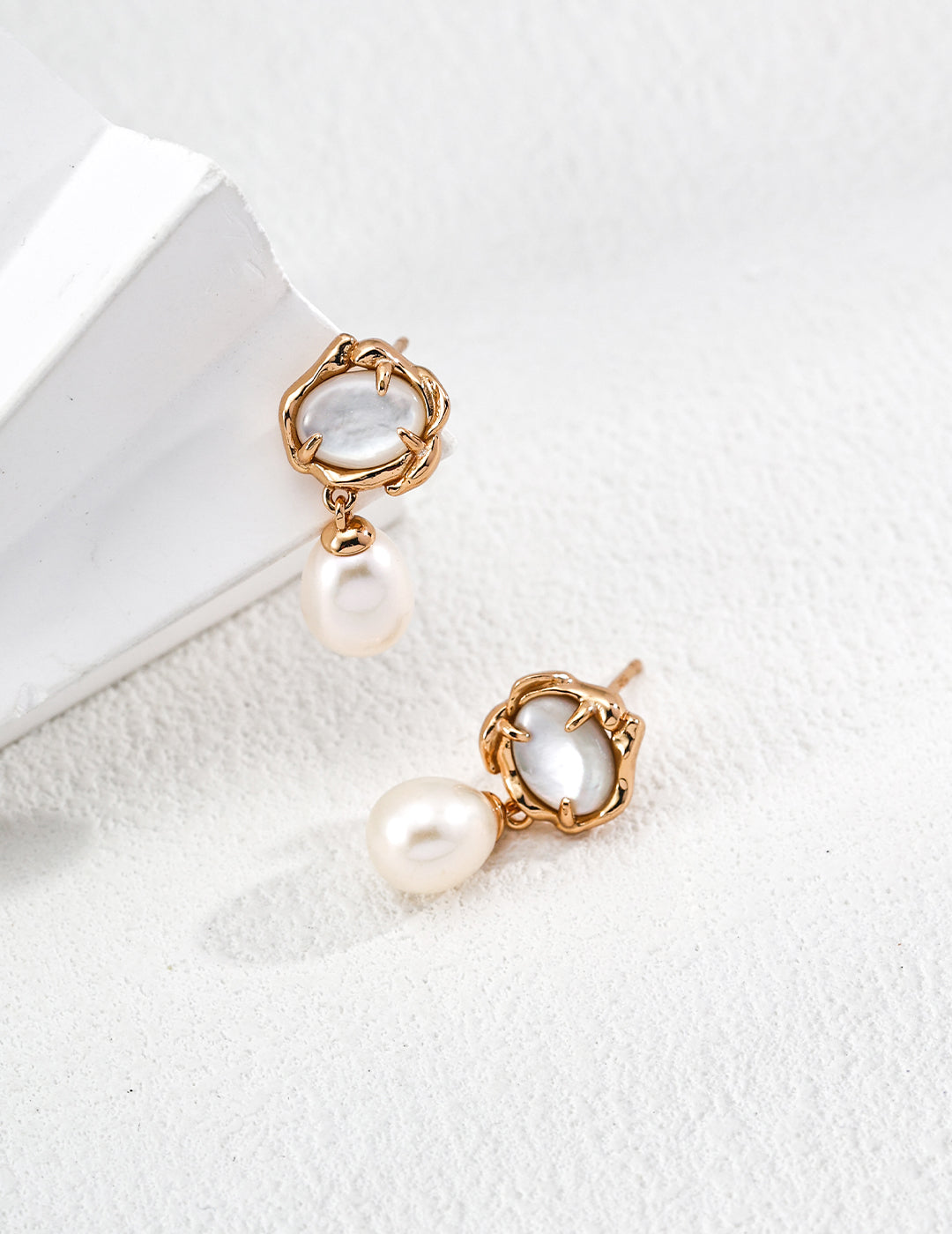 Moonlit Heart Pearl Set