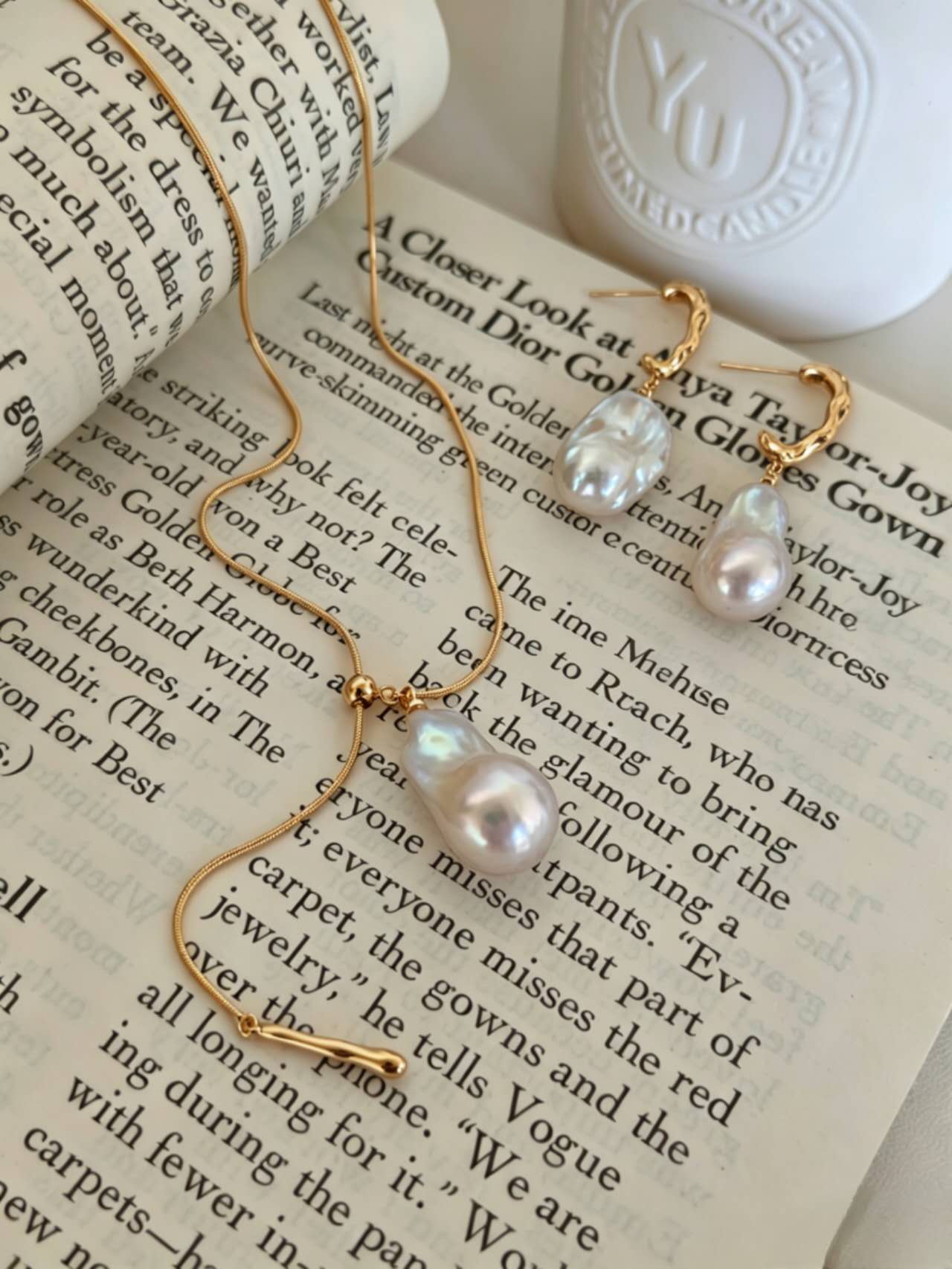Morning Dew Water Drop Jewelry Set