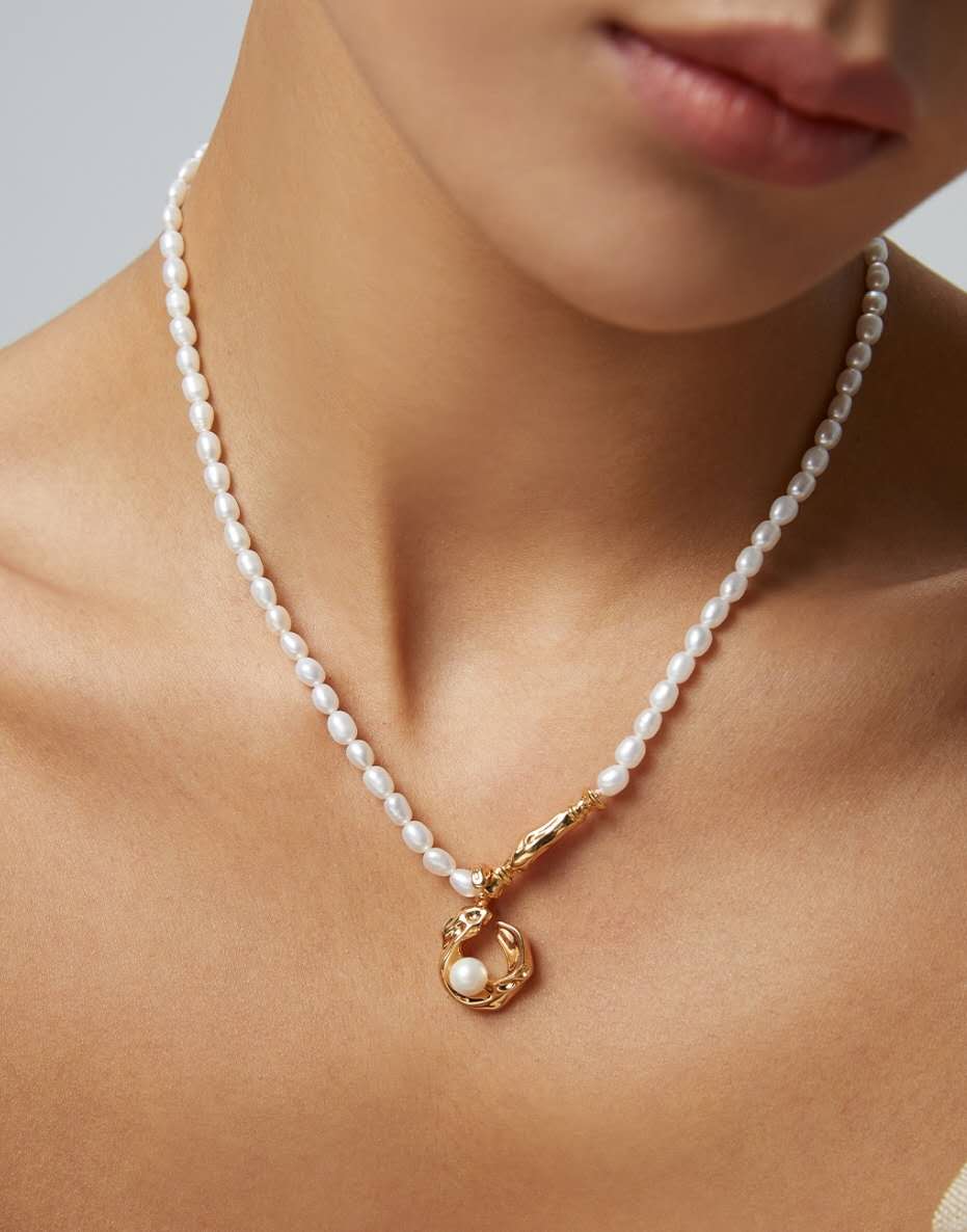 Great Wave Pearl Set