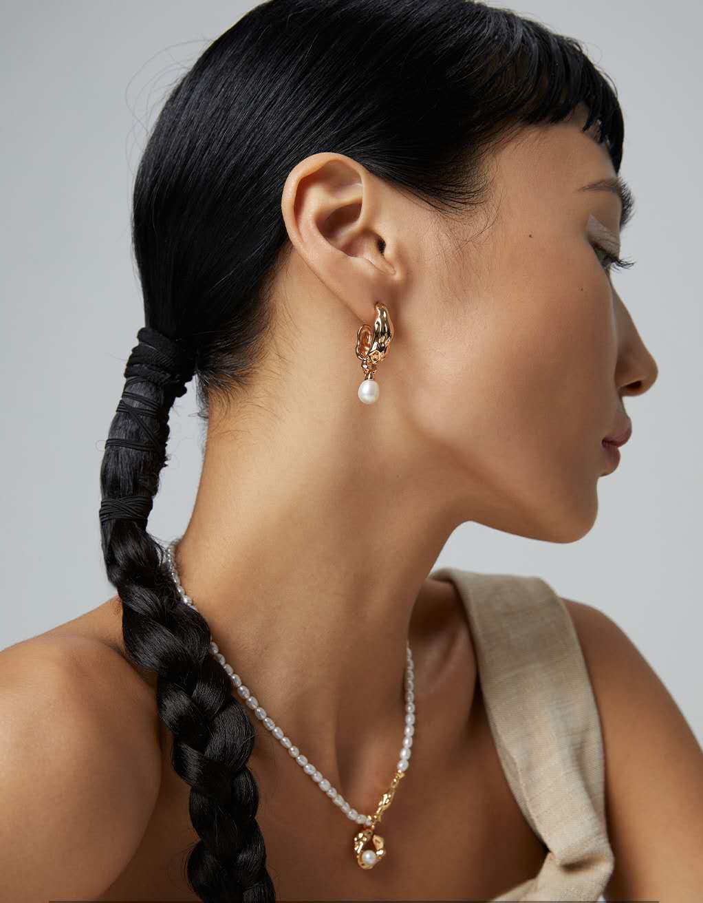 Great Wave Pearl Set
